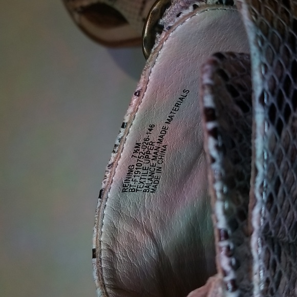 Baretraps 7.5M Animal Skin Open-toe Open-heel Heeled Sandals - Picture 6 of 7